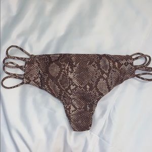 Acacia snake bathing suit bottoms